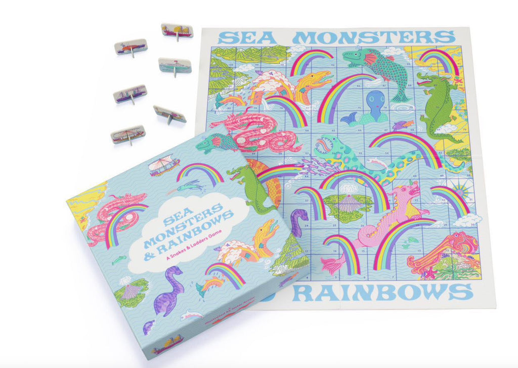 Sea monsters and rainbows game