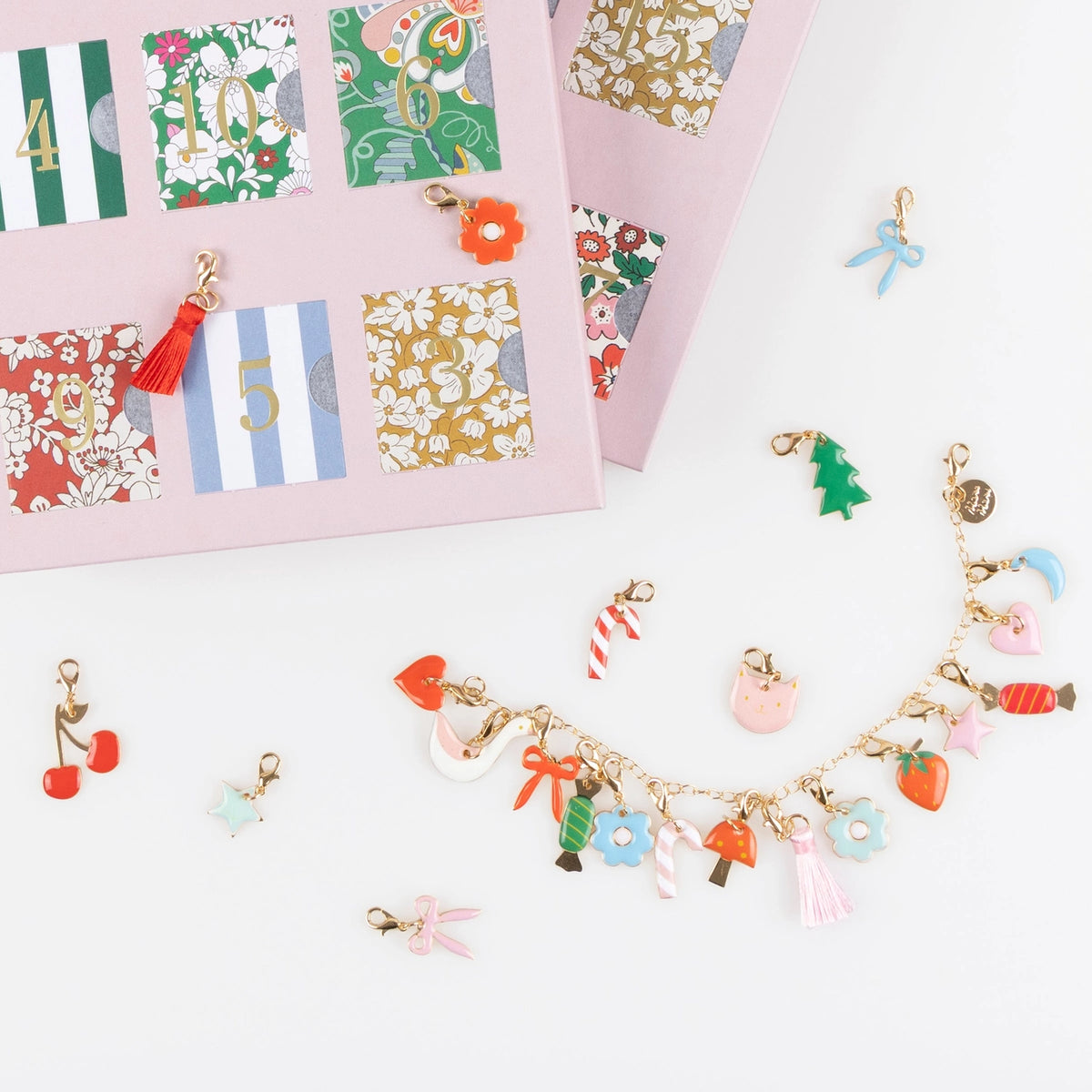 Meri Meri X Liberty Charm Bracelet Advent Calendar