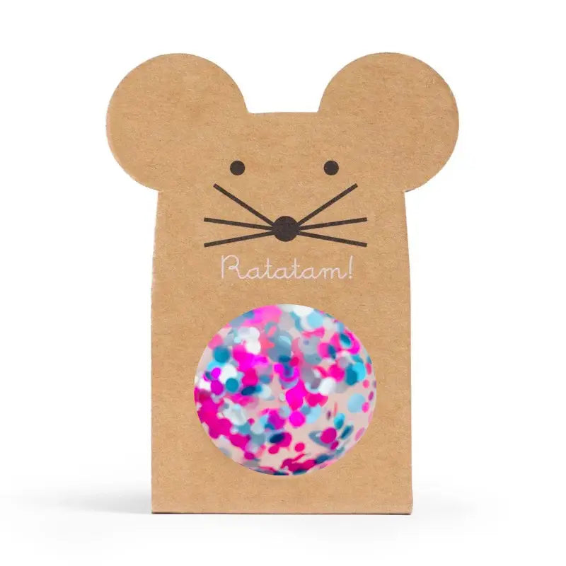 Confetti Mouse Bouncey Ball