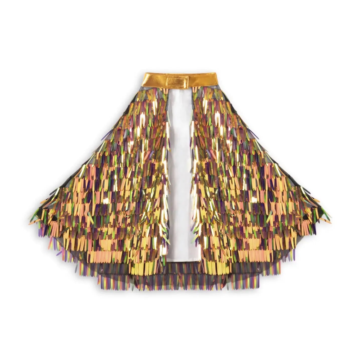 Gold Holographic Cape