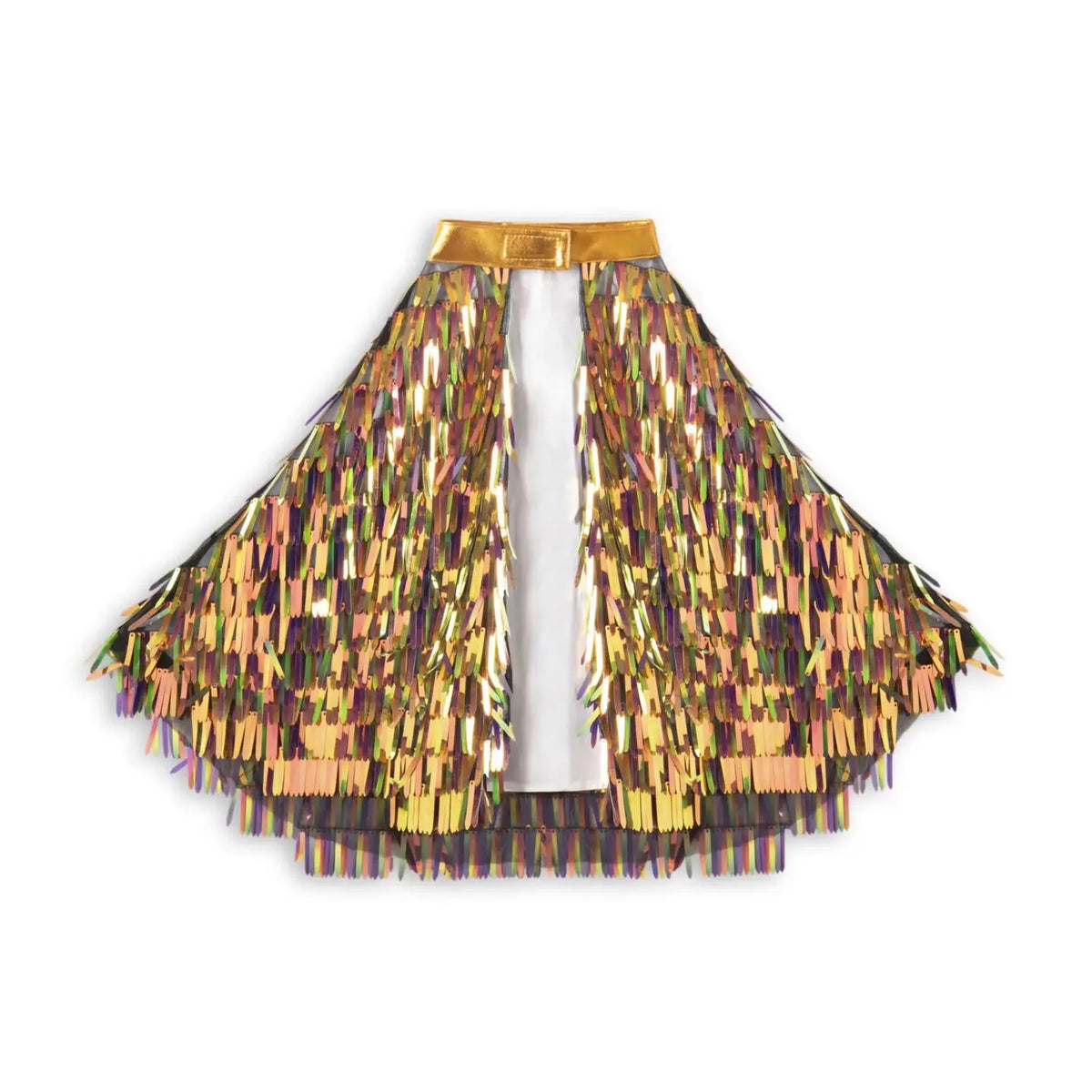 Gold Holographic Cape