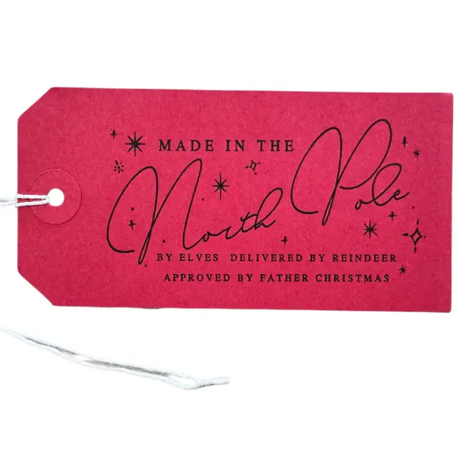 North Pole Gift Tags - Set of 5